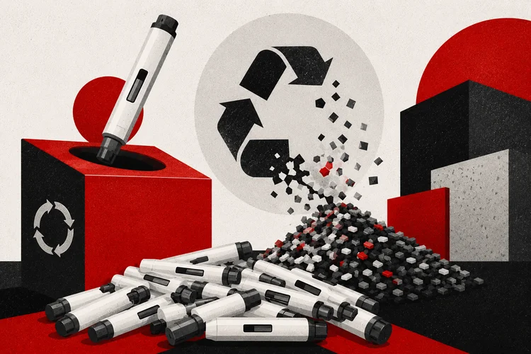 A aposta da Novo Nordisk, dona do Ozempic, na reciclagem das canetas emagrecedoras