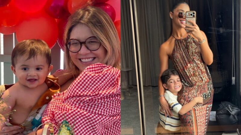 A cara da mãe! Filho de Marília Mendonça aparece enorme em foto com Gabriela Versiani