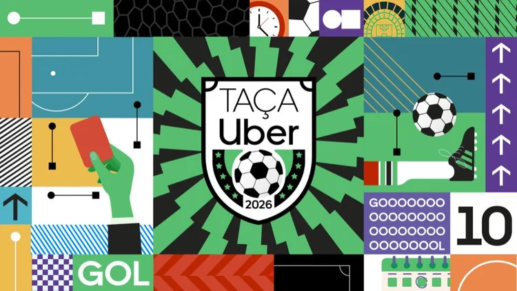 A Copa das empresas: Taça Uber coloca parceiras em campo ao lado de ídolos do Penta