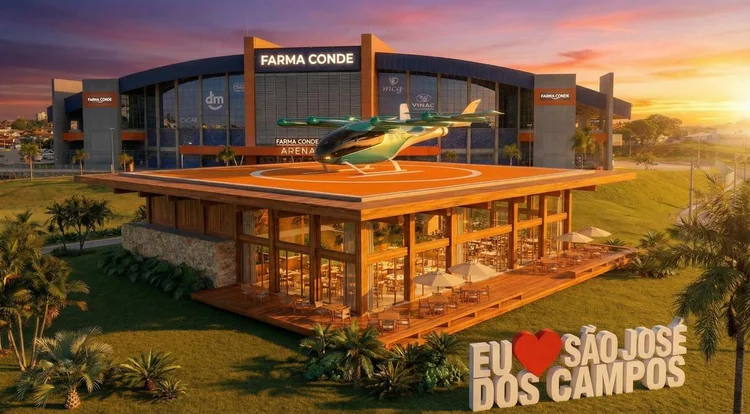 Aeroporto para 'carros voadores' pode atrair R$ 250 milhões em investimentos em São José dos Campos