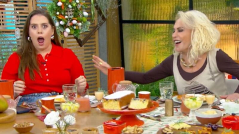 Ana Maria Braga dá resposta afiada a Tati Machado ao vivo: ‘Não é…’