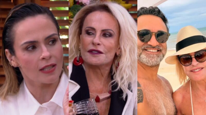 Ana Paula deixa Ana Maria Braga sem graça ao falar do marido da famosa: ‘Coisas de adulto’
