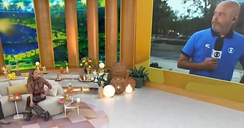 Antes de passar mal, Alex Escobar falou com Patrícia Poeta: ‘Desespero’