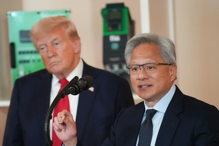 Apesar da proximidade com Trump, CEO da Nvidia não estará em comitiva dos EUA em Pequim