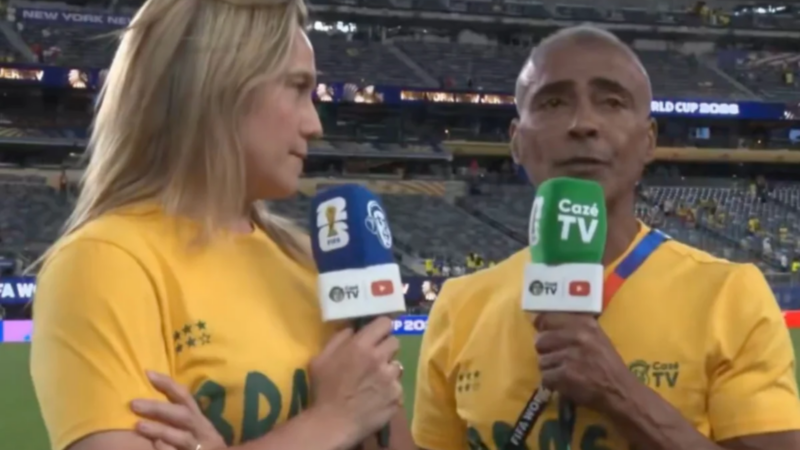 Após resposta atravessada de Romário, Fernanda Gentil desabafa