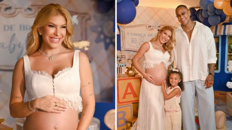 Após ser massacrada, Lore Improta explica nome para segundo filho