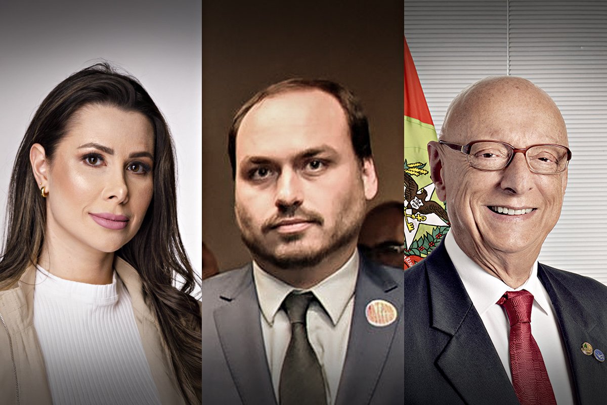 AtlasIntel: De Toni lidera disputa ao Senado em SC; Amin e Carlos empatam na 2ª posição