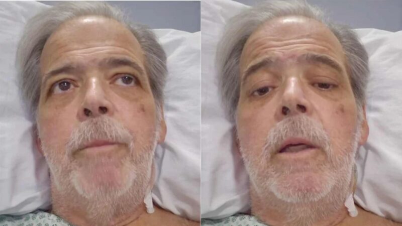 Ator famoso faz desabafo e revela condição dramática após dois meses de internação
