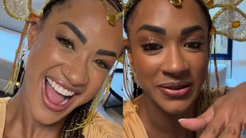 ‘BBB 26’: Aline Patriarca se emociona ao voltar para o reality: ‘Tremendo’