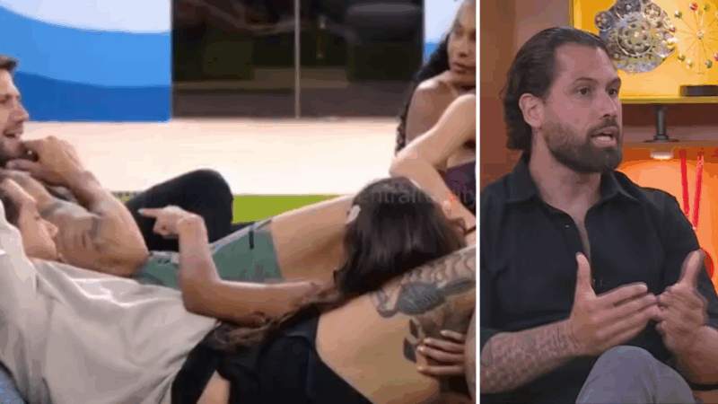 ‘BBB 26’: Brigido fala sobre cena de Gabriela passando a mão em sua perna