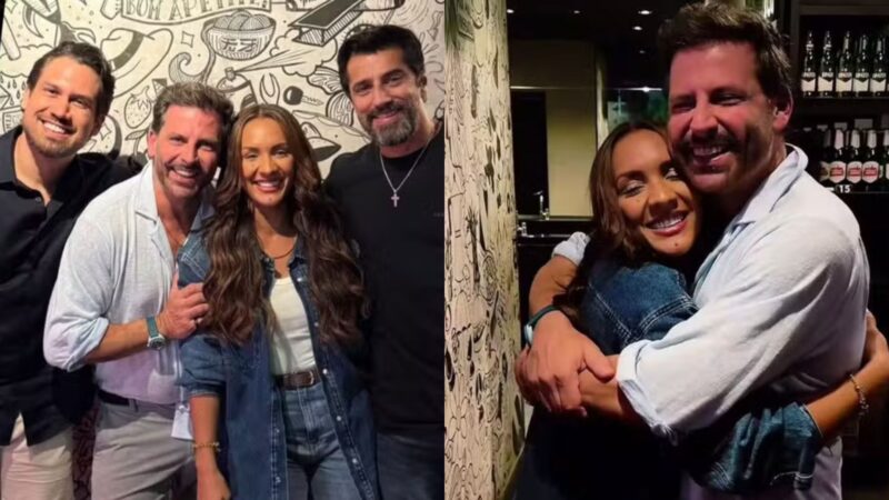 ‘BBB 26’: Henri Castelli e Maxiane se reencontram e ator “cobra” beijos fora da casa