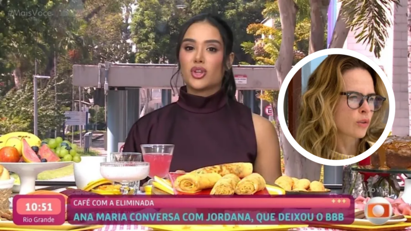 ‘BBB 26’: Jordana fica chocada ao saber de favoritismo de Ana Paula: ‘Não esperava’