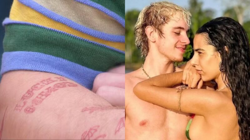BBB 26: Juliano Floss revela tatuagem secreta em homenagem a Marina Sena: ‘Apaixonado’