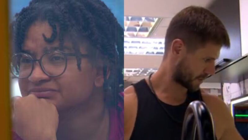 ‘BBB 26’: Milena expõe atitude de Jonas após flagra na cozinha: ‘Não acredito’