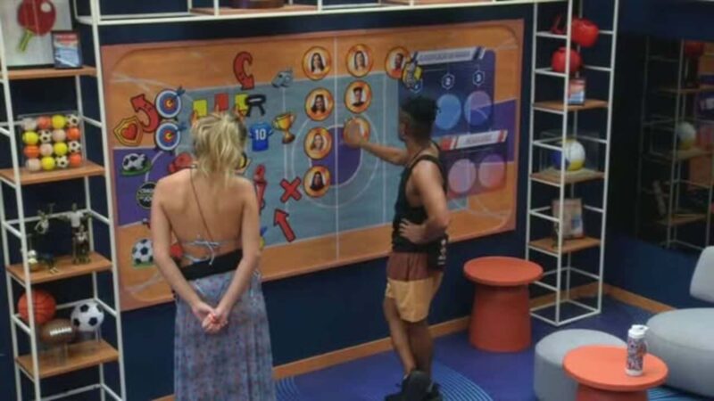 ‘BBB 26’: Samira confronta Boneco sobre reação no Queridômetro: ‘Prioridades’