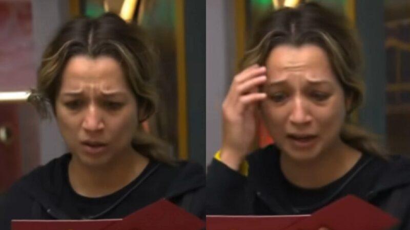 ‘BBB 26’: Samira fica aos prantos com carta da produção: ‘Você…’