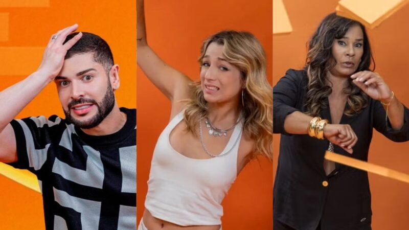 ‘BBB 26’: Solange, Marcelo e Samira disputam permanência no quinto paredão
