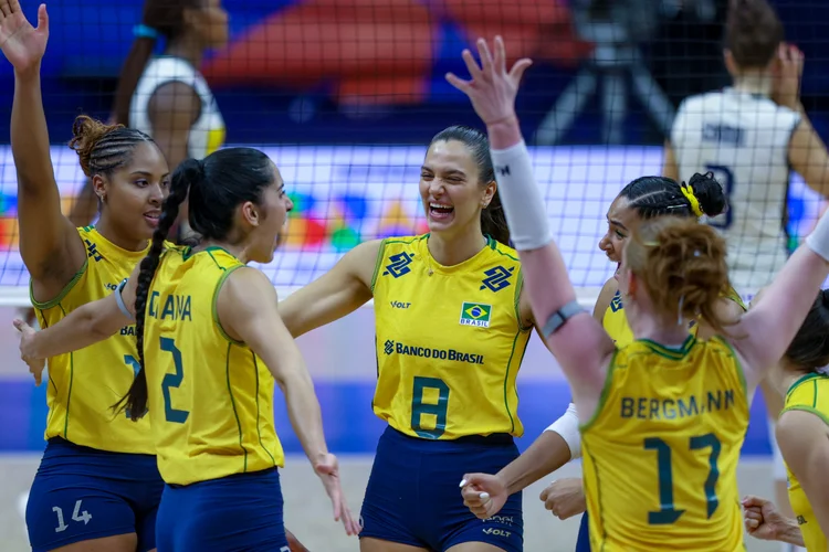 Brasil na VNL 2026: quando é o próximo jogo de vôlei da seleção feminina?
