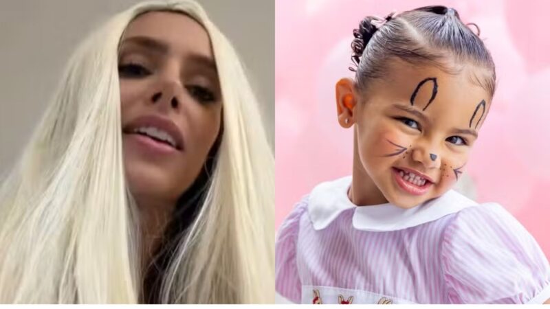 Bruna Biancardi surge loira platinada e explica “mudança” no visual: ‘Sobra pra quem?’