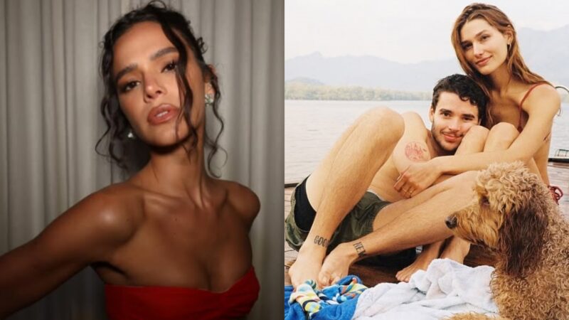 Bruna Marquezine surpreende com comentário em postagem polêmica do marido de Sasha