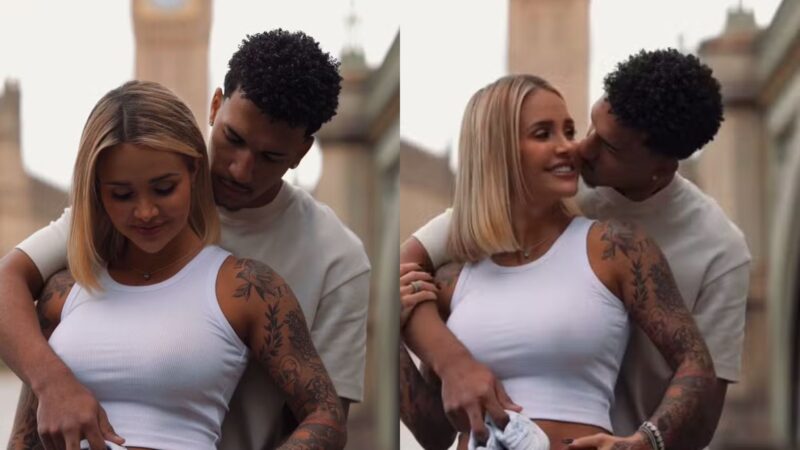 Bruna Rotta anuncia gravidez com Kauã Elias em Londres: ‘O amor nunca falha’