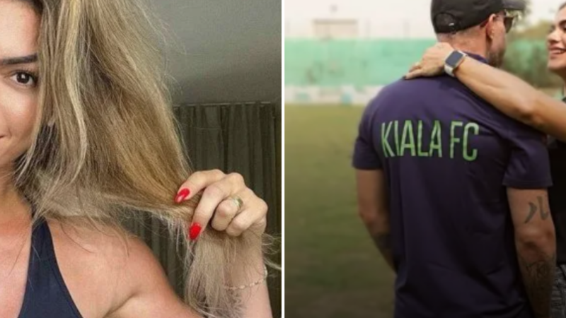 Cantora largou a fama para virar presidente de time de futebol