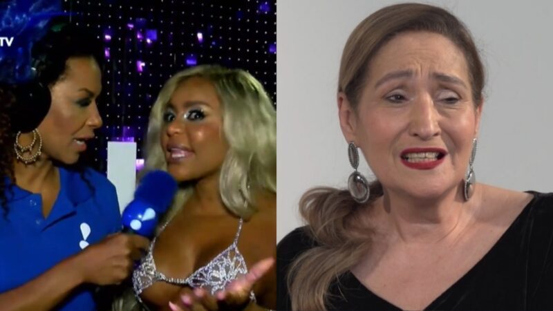 Cariúcha pega repórter de surpresa ao vivo e manda recado para Sonia Abrão: ‘Gostar de mim…’