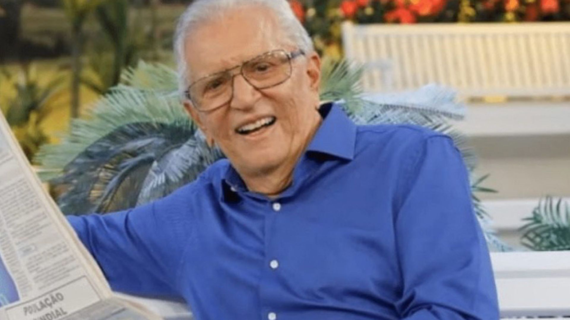 Carlos Alberto de Nóbrega é internado em SP; saiba o real motivo