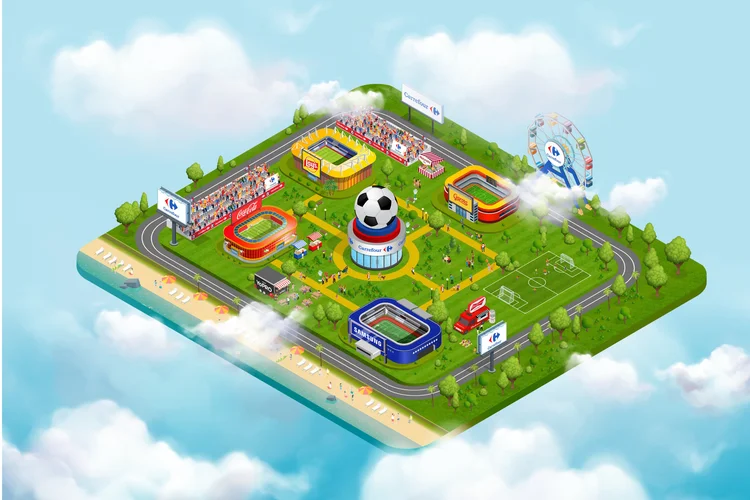 Carrefour transforma app em arena de games para a Copa do Mundo