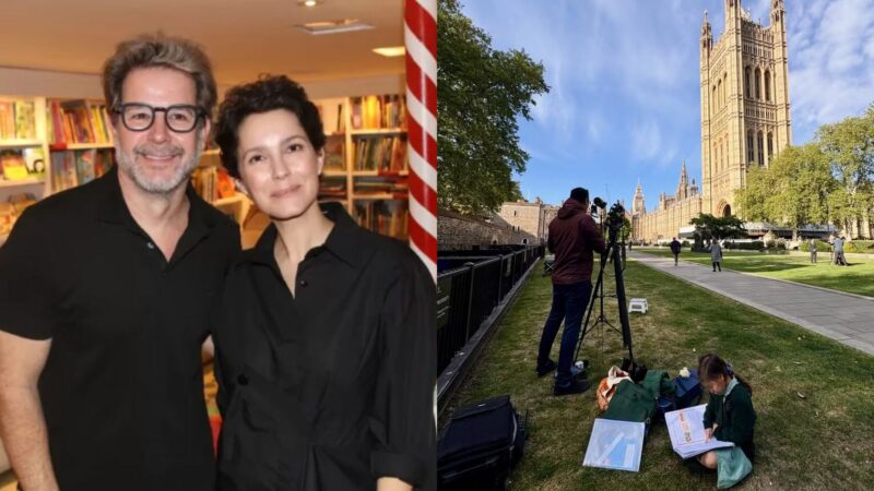 Cecilia Malan expõe rotina difícil e reação de filho de Murilo Benício rouba a cena