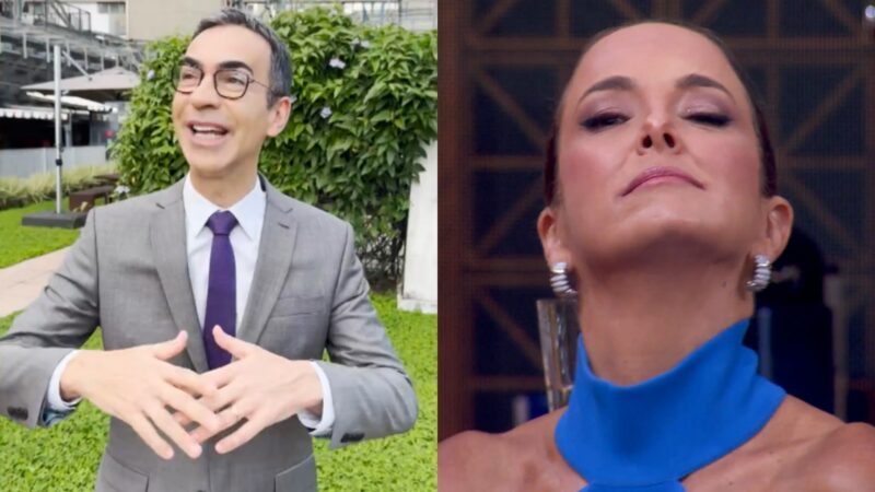César Tralli abre o jogo no Domingão sobre casamento com Ticiane Pinheiro: ‘O quanto a gente…’