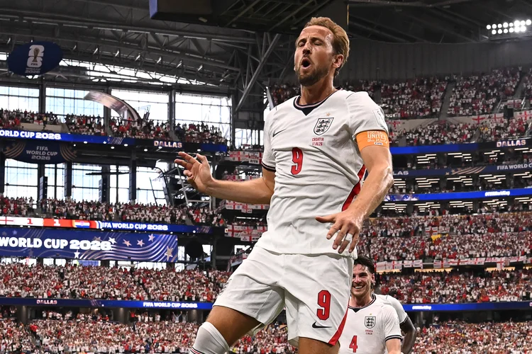 Com vitória da Inglaterra, Harry Kane se torna o jogador com mais gols de pênaltis em Copas do Mundo