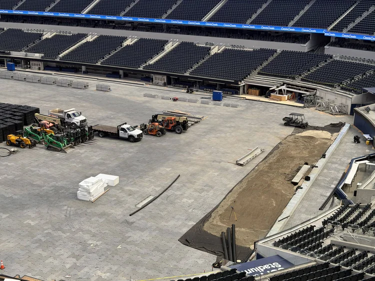 Copa do Mundo 2026: por que o estádio mais caro do mundo ainda não tem grama