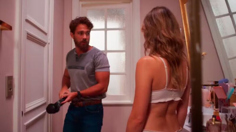 ‘Coração Acelerado’: Gael flagra Naiane de lingerie e gera confusão na mansão