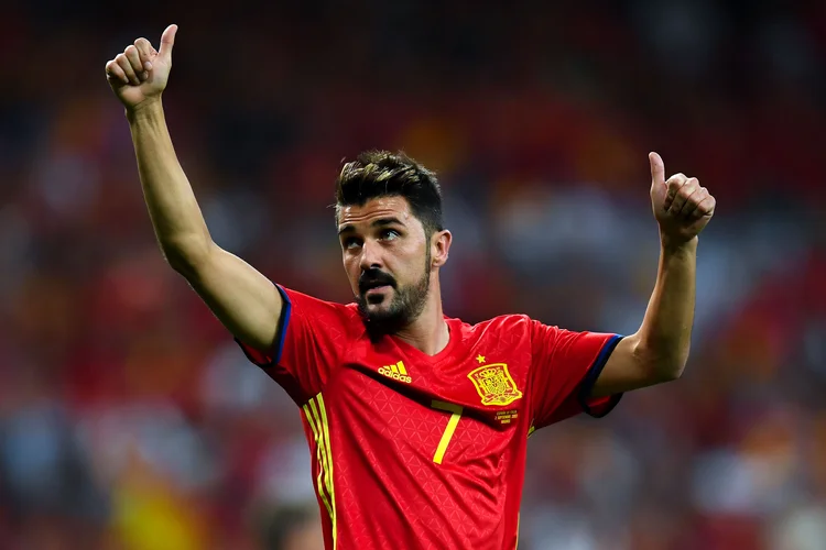 David Villa: o maior goleador da Espanha na história das Copas