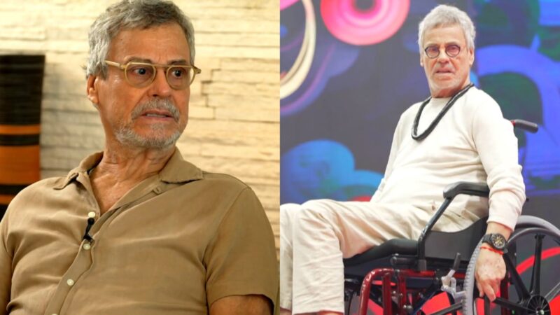 De cadeira de rodas, Carlinhos de Jesus volta aos palcos com apresentação emocionante