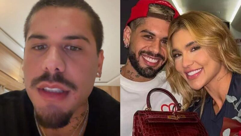 Debochou? Zé Felipe menciona casamento com Virginia em show: ‘Fez eu largar…’