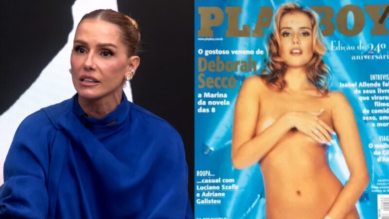 Deborah Secco revela fortuna que recebeu para posar pelada e reação da mãe: ‘Conversa muito dura’