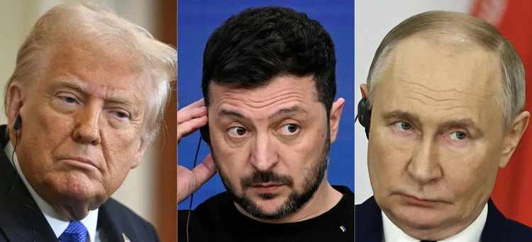'Deixem que eles negociem', diz Trump sobre contatos entre Zelensky e Putin