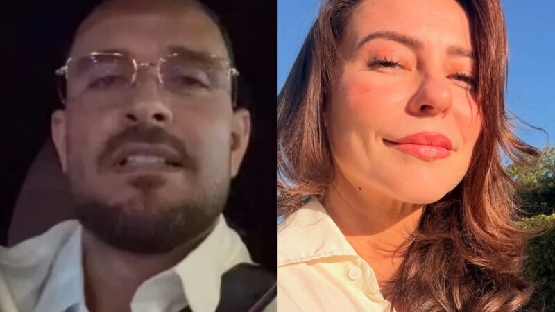 Diogo Nogueira deixa público eufórico ao homenagear Paolla Oliveira: ‘Grande amor’