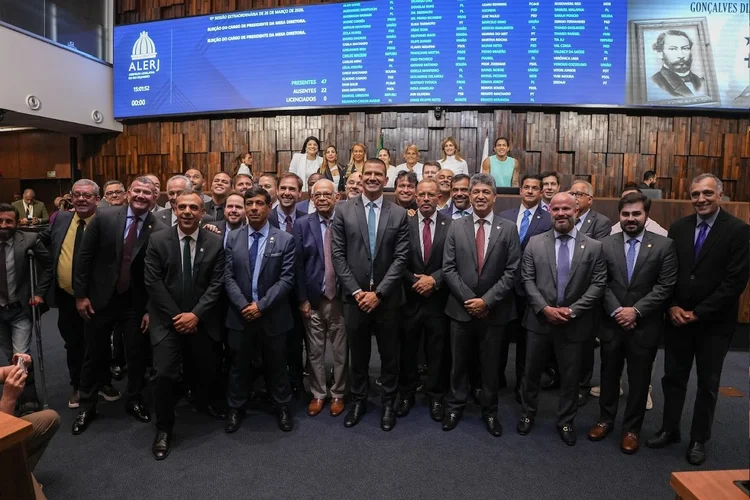 Douglas Ruas assume a presidência da Alerj e entra na linha sucessória para o governo do Rio