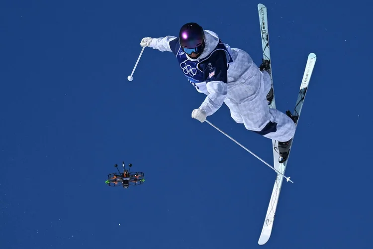 Drones roubam a cena das Olimpíadas de Inverno com imagens em alta velocidade