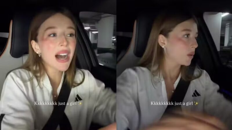 Duda Reis estaciona ocupando duas vagas após ver sua ‘preferida’ bloqueada