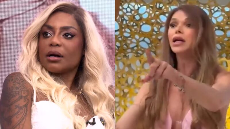 E a Cariúcha? Léo Áquilla faz protesto no Superpop e pede outra apresentadora: ‘Injustiça!’; assista