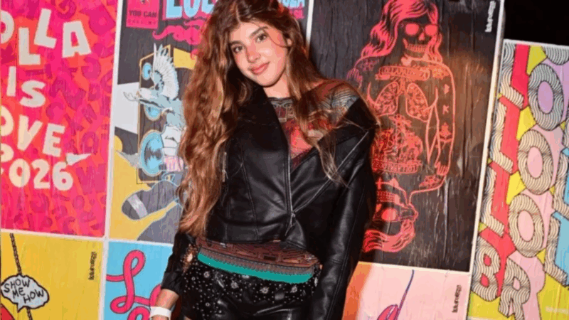 É grave? Filha de Cauã Reymond e Grazi Massafera sofre acidente no Lollapalooza
