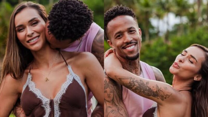 É piada? Grávida, esposa de Éder Militão abre o jogo sobre nome do bebê