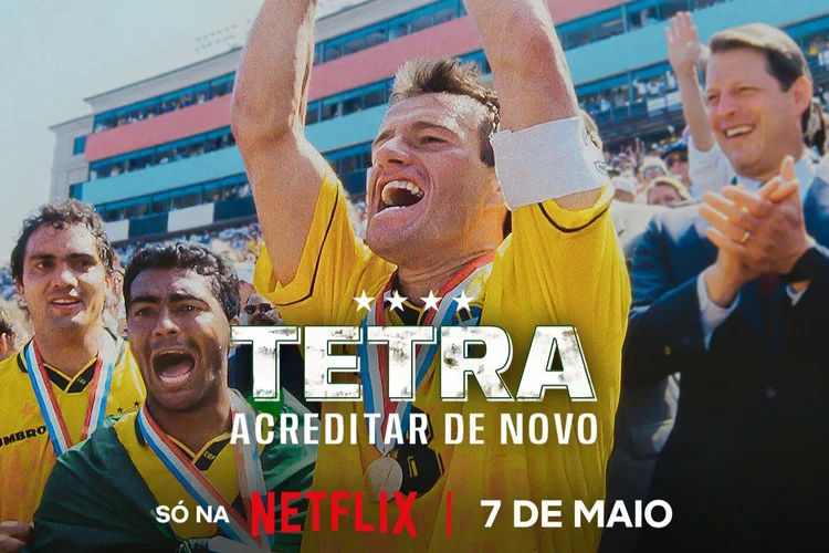 ‘É tetra’: Netflix lança documentário com bastidores inéditos da Copa de 1994