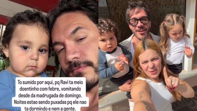 Eliezer desabafa sobre estado de saúde do filho com Viih Tube: ‘Noites puxadas…’