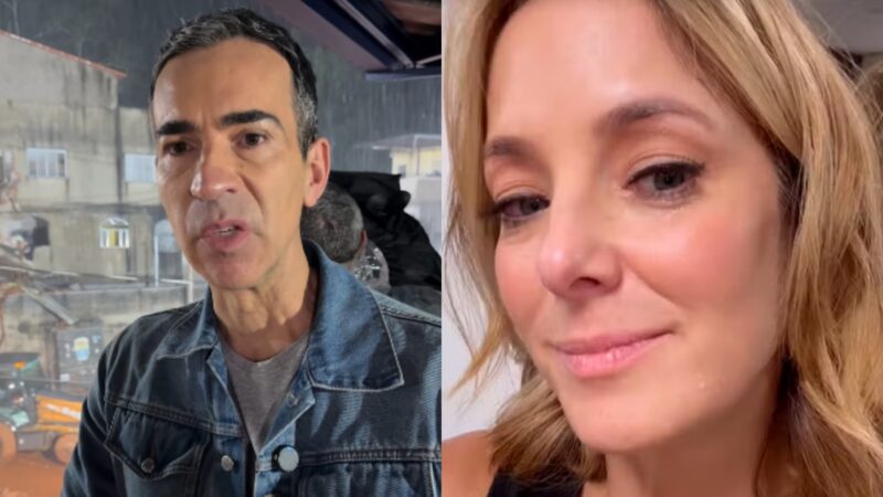 Em Juiz de Fora, César Tralli posta vídeo preocupante e Ticiane Pinheiro comenta: ‘Que Deus proteja’