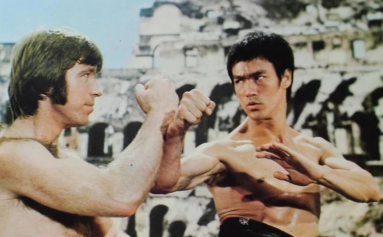 Em qual filme Bruce Lee luta contra Chuck Norris?
